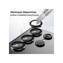 Galaxy A34 5g Valdez Metal Kamera Lens - Siyah