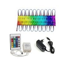 Tak Çalıştır Rgb Led Seti 20 Ledli 5050 Rgb Modül Led Power Led