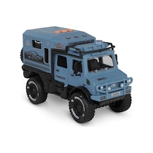 Vardem Kutulu Sürtmeli Işıklı Müzikli Off-Road Lüks Araba - Mavi S3018170026N1