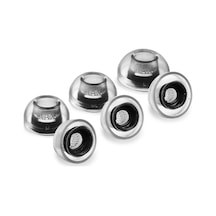 Crystal For Galaxy Uyumlu Buds 3 Pro Smoky Black M/ml/l 3 Çift