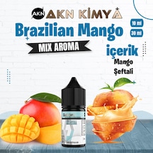 Akn Kimya Brazilian Mango Mix Aroma Mango Şeftali Gıda Aroması 10 Ml