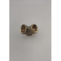 1/2'' Klepsan Sarı Pirinç İkili Ye Çatal 1/2'' - 2 Adet 1/2"