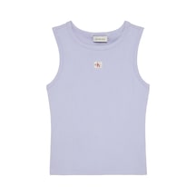 Calvin Klein Woven Label 2x2 Baby, Vbk Mavi Kadın Atlet