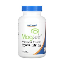 Nutricost Magtein Magnesium L-threonate 2000mg 120 Capsul.us...