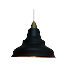 Riolight Retro Siyah Içi Altın Tekli Metal Sarkıt (538294704)