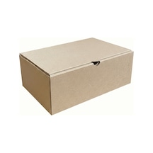 13 X 21 X 8,5 Cm Kraft Burger Kutusu 100'lü Paket Hamburger Paket Servis Kutusu Gıdaya Uygun Karton Ambalaj 1000 Adet