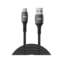 66w Usb-a To Type-c Örgülü Hızlı Şarj Ve Data Kablosu 1 Metre