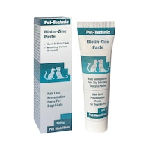 Biotin Zinc Paste Kedi Ve Köpekler İçin Deri Ve Tüy Bakımını Destekleyen Biotin & Çinko İçerikli Takviye M