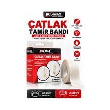 Çatlak Tamir Bandı 38 Mm X 2 Metre Boyanabilir Neme Ve Uv Ye Dayanıklı Duvar Onarım Bandı