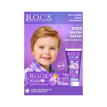 R.o.c.s. Kids 4-7 Yaş Balon Sakızı Tadında Diş Macunu 45 Gr Sls İçermez Koruyucu Özellik
