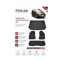 Citroen Berlingo 2012 Model 4d Ekstra Havuzlu Paspas Ve Bagaj Havuzu Set