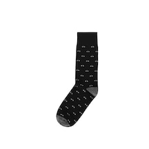 Colin's Baskılı Siyah Erkek Çorap CL1061171_Q1.V1_BLK