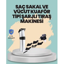 Diyar-ı Fırsat Profesyonel Erkek Tıraş Makinesi - Kablosuz, Paslanmaz Bıçaklı Ve Tam Aksesuar