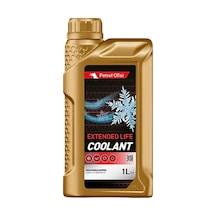 Petrol Ofisi 1ltx1ad Kırmızı Extended Life Coolant Antifiriz Açık Kırmızı