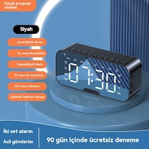Akıllı Bluetooth Sesli Elektronik Çok Fonksiyonlu Saat Mini Program Sürümü
