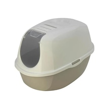 Moderna Smart Kapalı Kedi Tuvaleti - Gri 53 Cm