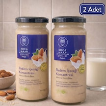 Kocamaar Badem İçeceği Konsantresi %100 Badem 240gr 2 Li Set