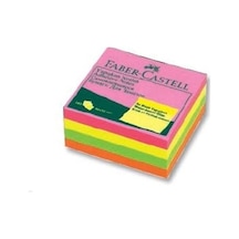 Faber-Castell Yapiskan Notluk Mini Küp 50x50 MM Karisik