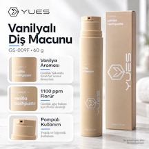 Yues Vanilya Aromalı Florürlü Pompalı Diş Macunu 60 G Gs-009f Beyazlatma