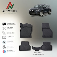 Seat Ateca 2016 Sonrası Uyumlu Havuzlu Oto Paspas