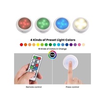 Novahub Gece Lambası - Beyaz Işık Pil 3 Adet Ambience Pat Light Başucu Göz Koruma Lampası Diğer