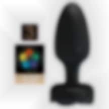 Morgece Usb Şarjlı 10 Fonksiyonlu Titreşimli 5 Renk Led Işıklı Silikon Anal Plug 84241242