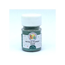 EPOKSİ REÇİNE METALİK SEDEFLİ PİGMENT TOZ BOYA KOYU YEŞİL 10 GR