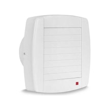 Bahçıvan 22.9x22.9 CM EC 1530E 2250 D/D 220/230 V Otomatik Panjurlu Tuvalet Banyo ve Mutfak Aspiratörü