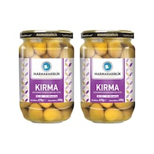 Marmarabirlik Yeşil Kırma Zeytin 400 Gr Cam 3xl-3xl X 2 Adet