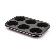 Aryıldız 6'lı Muffin Kalıbı Lila
