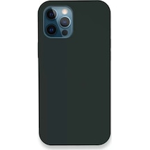 Newface Apple İphone 12 Pro Kılıf Lansman Legant Silikon - Koyu Yeşil