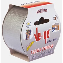 50mmx25m Duct Tape Tamir Bandı Gri