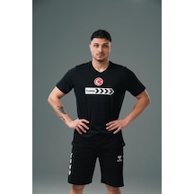 Hummel Armin Milli Takım Pro Tişört Siyah