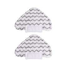 Geeroyoo Shark Lift-away Pro & Genius Steam İçin 6'lı Mikrofiber Üçgen Ve H Şekilli Yıkanabilir Paspas Takımı Beyaz