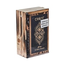 Star Oyun Aletleri Tarot Oyun Kartı Ahşap Kutulu