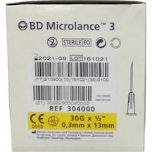 BD - MİCROLANCE MEZOTERAPİ İĞNESİ 30G 0.3X13MM REF:304000 - 50 ADET