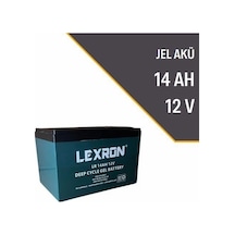 Lexron 14AH 12V Jel Akü