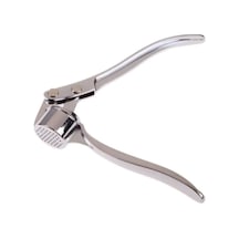Paslanmaz Çelik Sarımsak Ezici, 16.5 Cm Uzunluk, 3 Cm Başlık Çapı, Ergonomik Tasarım, Bulaşık Makinesi Uyumlu Açık Bej