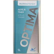 Akzonobel Optima Akrilik Tiner Hızlı 1 Litre