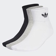 Adidas Ij5612 1/4 Socks 3p Çok Renkli