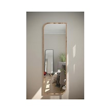 Ceviz Çapraz Oval Dekoratif Boy Aynası 40x120,ceviz Diğer