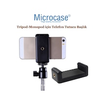 Microcase Tripod - Monopod için Telefon Tutucu Başlık - Al2631