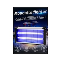 4w 2000 Volt Iki Ledli Sinek Öldürücü 2000v İkili Ledli Sinek Kovucu Sivrisinek Savar Mor Işık