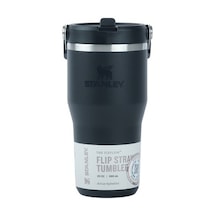 Siyah Termos, Flip Straw Özelliği İle Pratik Kullanım 01
