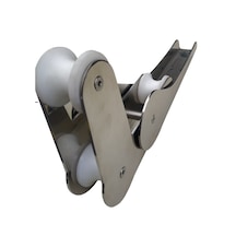 Tekne Burun Makarası. Mafsallı Baş Makarası. 304 Krom 50x370mm