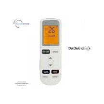 De Dietrich Ykr-l/201e Uyumlu İnverter Klima Kumandası-ışıklı Ekran