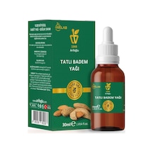 Lexroo Tatlı Badem Yağı 30ml%100 Saf Sweet Almond Oil Pure Prunus Amygdalus Dulcus Oil