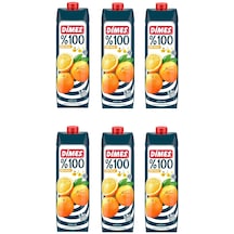 Dimes %100 Portakal Meyve Suyu 1 Lt X 6 Adet