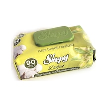 Sleepy Sensitive Zeytinyağlı Islak Mendil 90'Lı