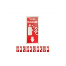 Yangın Söndürücü Levhası 10 Adet